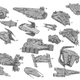 Imagen para el artículo titulado Estos son los extraños diseños que pudo haber tenido el Halcón Milenario en Solo: A Star Wars Story